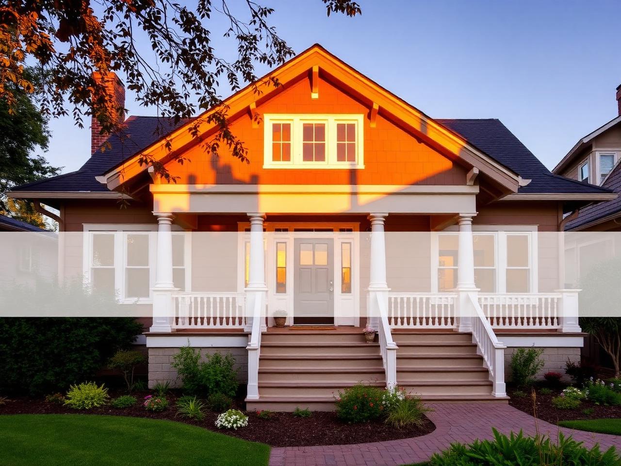 Restored craftsman home