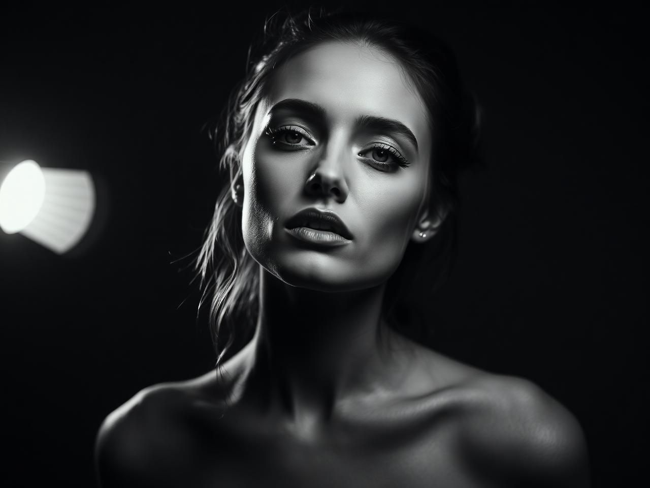Studio portrait